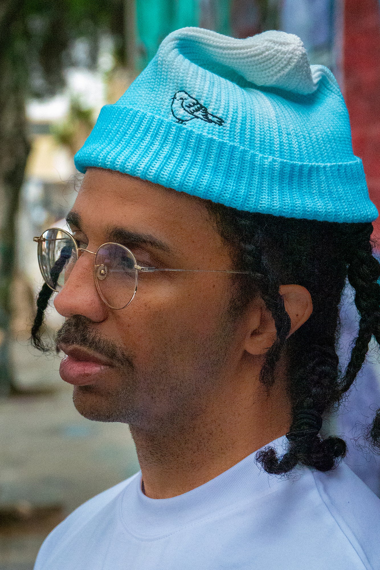 Mountain Bluebird Beanie